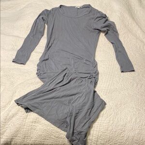 James Perse Women's Soft Gray Dress